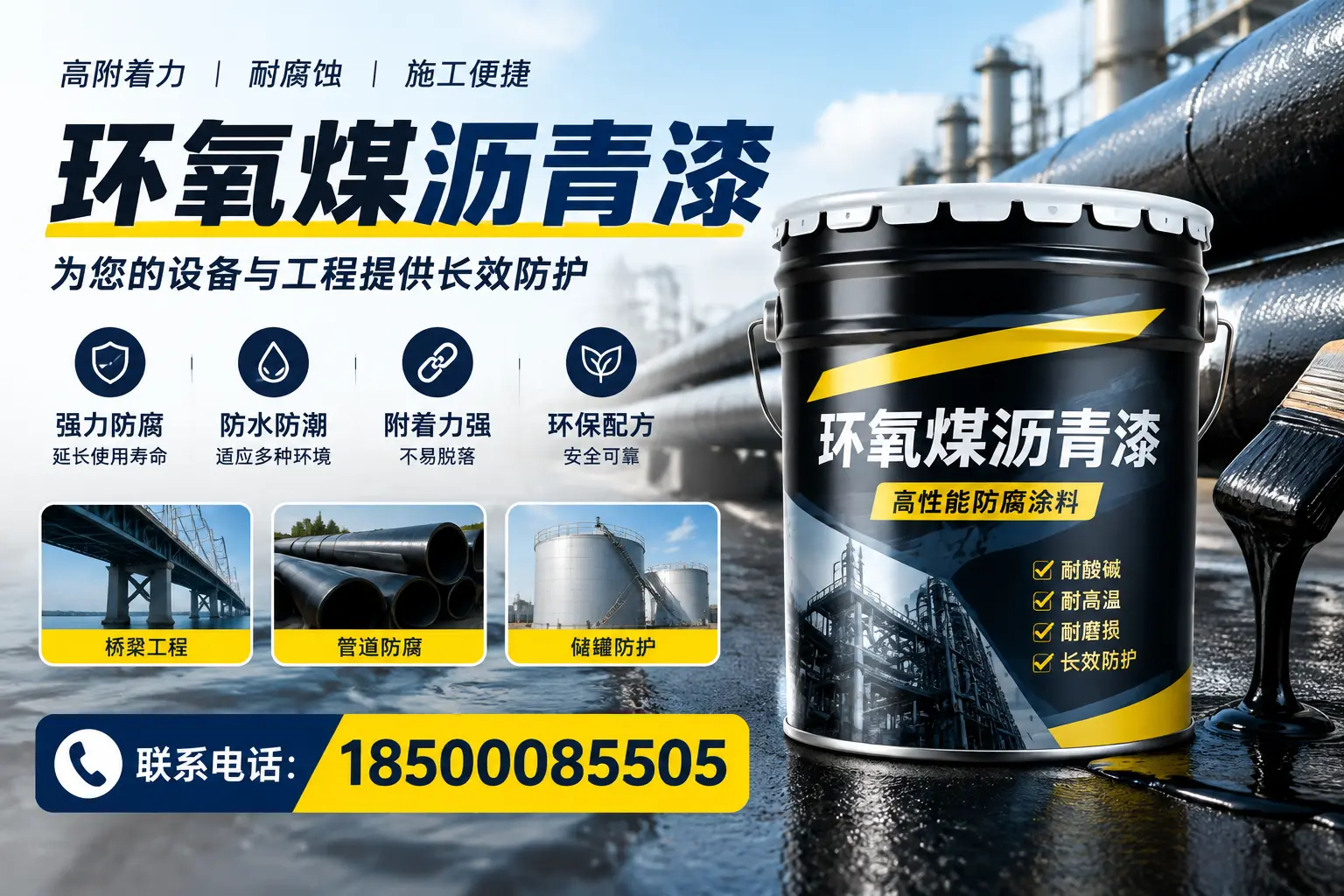 环氧煤沥青漆与其他涂料的对比分析，助力新星企业决策